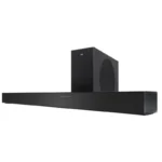 Soundbar 2.1 JVC H-E434B, RMS 200 W, USB, Subwoofer, Bluetooth, Surround Dolby Digital, telecomanda