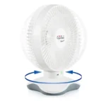 Ventilator de birou Gallet VEN6 Blizzard, 15 cm, 3 viteze, oscilatie, 5 W, alimentare prin cablu USB - imagine 3