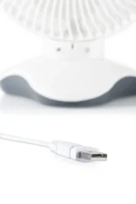 Ventilator de birou Gallet VEN6 Blizzard, 15 cm, 3 viteze, oscilatie, 5 W, alimentare prin cablu USB - imagine 5