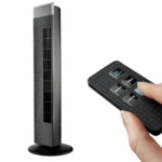 Ventilator turn cu ionizare ECG FS 91 T, 65W, 3 viteze, silentios, telecomanda - imagine 2