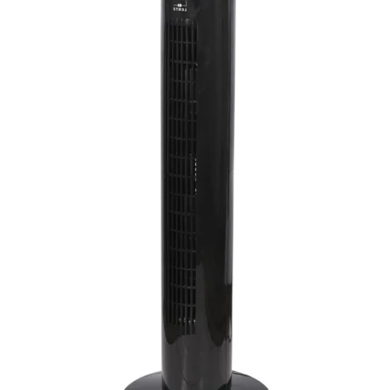 Ventilator turn LENTZ 80042, 45W, 81cm, 3 viteze, oscilatie, negru