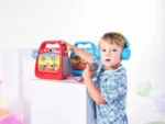CD player cu Bluetooth si functie karaoke GoGEN DECKO, USB, MP3, Microfon, Rosu - imagine 9