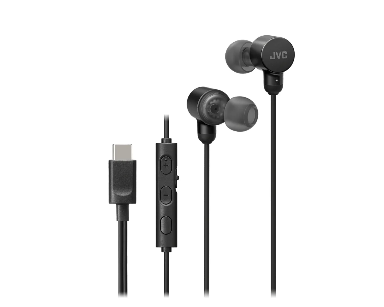 casti-jvc-ha-fr29uc-b-u-cu-fir-in-ear-microfon-usb-c-functie-mod-sunet2787957 Casti JVC HA-FR29UC-B-U, Cu fir, In-Ear, Microfon, USB-C, Functie Mod Sunet, Husa, negru - imagine 1