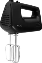 Mixer de mana ECG RS 440 Black Lite, 400 W, 5 viteze, functie TURBO, 2 teluri si 2 carlige, negru - imagine 2