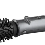 Perie rotativa cu aer cald ECG Modifica Hairbrush Moonstone, 1200 W, ionizare, 2 debite de aer, 2 nivele temperatura, gri metalic