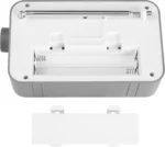 Radio portabil ECG RD 110 DAB cu tuner DAB+ si FM, alb, 1,2 W, memorie 30 de posturi - imagine 10