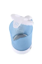 Cana electrica fierbator GALLET BOU518, 0,6 L, 650 W, alb cu albastru - imagine 5
