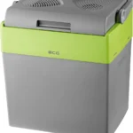 Lada frigorifica auto cu functie de incalzire si racire ECG AC 3022 HC Dual, 28 L, 12V, 230V, mod ECO, gri/verde