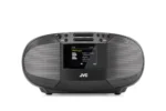 Radio cu CD JVC RD-E664B-DAB, 2x2.5W RMS, Bluetooth, USB, afisaj LCD, ceas, telecomanda, negru - imagine 3