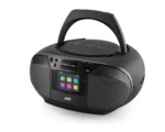 Radio cu CD JVC RD-E664B-DAB, 2x2.5W RMS, Bluetooth, USB, afisaj LCD, ceas, telecomanda, negru - imagine 5