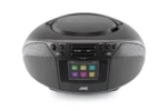 Radio cu CD JVC RD-E664B-DAB, 2x2.5W RMS, Bluetooth, USB, afisaj LCD, ceas, telecomanda, negru - imagine 8