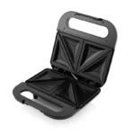 Sandwich maker ETA Krusto 4163 90000, 750W, 4 sandwich-uri triunghiulare, placi nonaderente, otel inoxidabil - imagine 2