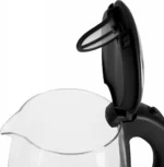 Cana electrica fierbator din sticla ECG RK 2080 Glass, 2 L, 2200 W, lumina albastra de fundal - imagine 6