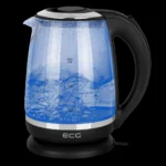 Cana electrica fierbator din sticla ECG RK 2080 Glass, 2 L, 2200 W, lumina albastra de fundal - imagine 10