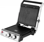 Grill si Vafe ECG KG 2033 DUO, 2000 W, 2 termostate independente - imagine 4