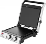 Grill si Vafe ECG KG 2033 DUO, 2000 W, 2 termostate independente - imagine 5
