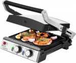 Grill si Vafe ECG KG 2033 DUO, 2000 W, 2 termostate independente - imagine 8