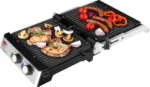 Grill si Vafe ECG KG 2033 DUO, 2000 W, 2 termostate independente - imagine 10