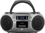 Sistem audio ECG CDR 990 DAB, 2 x 2 W RMS, Radio FM, USB, CD Player, Casetofon MP3, GRI - imagine 4