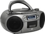 Sistem audio ECG CDR 990 DAB, 2 x 2 W RMS, Radio FM, USB, CD Player, Casetofon MP3, GRI - imagine 8