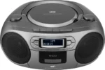 Sistem audio ECG CDR 990 DAB, 2 x 2 W RMS, Radio FM, USB, CD Player, Casetofon MP3, GRI - imagine 10