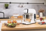Robot de bucatarie ETA Gratus Kuliner II Origin 2038 90000, 1700 W, bol 6.7 litri + bol 3.5 litri, design integral din metal, LED, control tactil - imagine 11