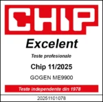 Statie meteo profesionala GoGEN ME 9900, afisaj color, aplicatie SMART, senzori de ploaie, temperatura, vant si umiditate, negru - imagine 2