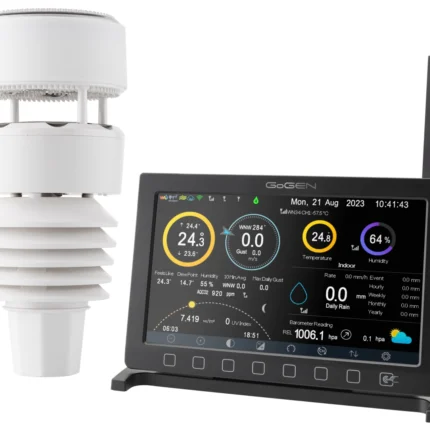 statie meteo profesionala gogen me 9900 afisaj color aplicatie smart5222306 | TechPlaza.ro