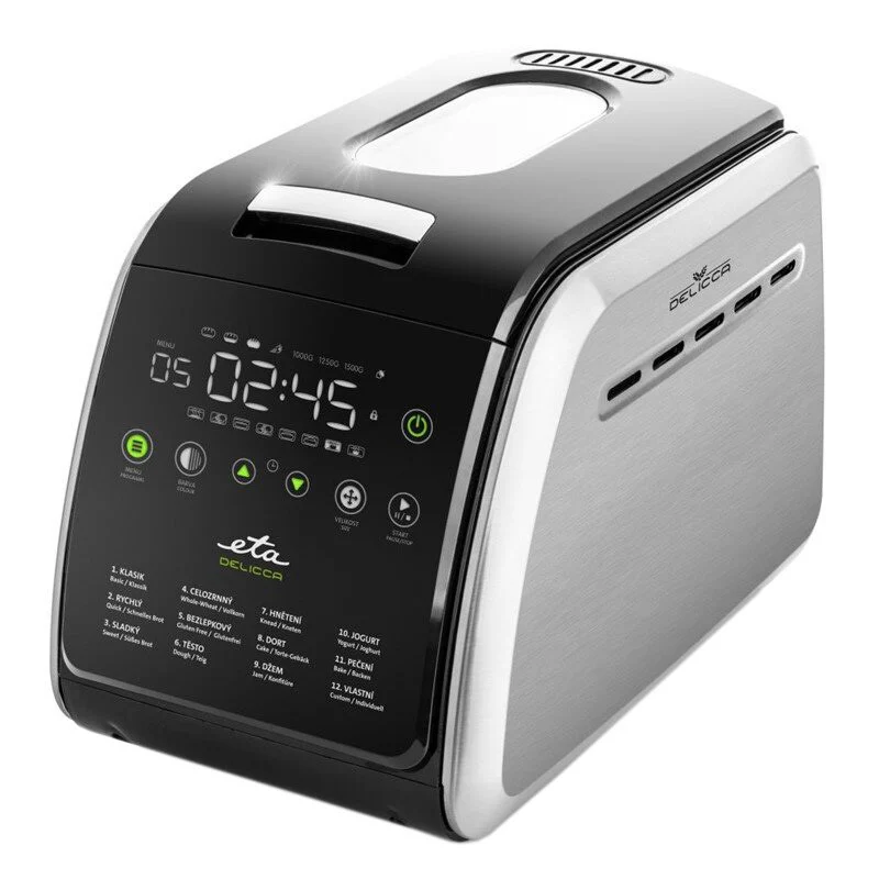 masina-de-facut-paine-eta-delicca-ii-7149-850w-12-programe-capacitate4819 Masina de facut paine ETA Delicca II 7149, 850W, 12 programe, capacitate 1,5 kg, otel inoxidabil - imagine 1
