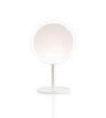 Oglinda cosmetica ETA Fenite 1353 90000, diametru 178 mm, 3 culori de iluminare, inclinare 0-90°, baterie reincarcabila 2000mAh - imagine 2