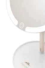 Oglinda cosmetica ETA Fenite 1353 90000, diametru 178 mm, 3 culori de iluminare, inclinare 0-90°, baterie reincarcabila 2000mAh - imagine 5