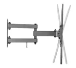 Suport TV reglabil GoGEN L, diagonala 32" la 55" (81-140 cm), 35 Kg, VESA, rotire si inclinare, negru - imagine 8