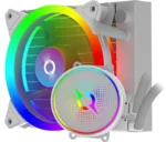 Cooler Procesor AQYRIS AQUARIUS 120 AIO RGB ALB - imagine 3