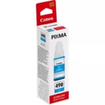 Cartus cerneala Canon GI-490 C, cyan, capacitate 70ml, pentru echipamente - imagine 4
