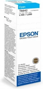 Cartus cerneala Epson T6642, cyan, capacitate 70ml, pentru echipamente CISS - imagine 2