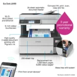 Multifunctional inkjet color Epson EcoTank CISS L6490, dimensiune A4 (Printare,Copiere, - imagine 8