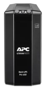 Back UPS Pro BR 650VA, 6 Outlets, AVR, LCD Interface - imagine 3