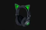 Casti Razer Kraken Kitty V2 Bluetooth 5.2Quartz Edition, interfata USB- - imagine 2