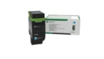 Toner Lexmark cyan 2K, pentru Lexmark CS531, 632, CX532, 635, - imagine 3