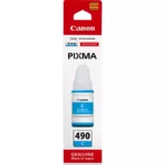 Cartus cerneala Canon GI-490 C, cyan, capacitate 70ml, pentru echipamente - imagine 3