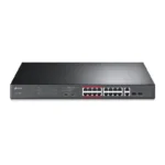 Switch TP-Link TL-SL1218MP, 16 port, 10/100/1000Mbps - imagine 3