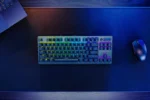 Tastatura Razer DeathStalker V2 Pro Tenkeyless, wireless, bluetooth, cu fir, - imagine 5
