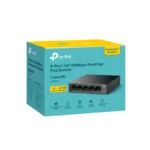 "5-Port 10/100 Mbps Desktop Switch with 4-Port PoE PORT: 4× - imagine 9
