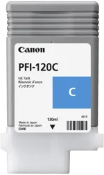Cartus cerneala Canon PFI-120C, cyan, capacitate 130ml, pentru Canon TM - imagine 2
