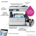 Multifunctional inkjet color Epson EcoTank CISS L6490, dimensiune A4 (Printare,Copiere, - imagine 9