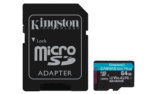 Card de Memorie MicroSDXC Kingston Canva GO Plus 64GB Class