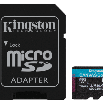 Card de Memorie MicroSDXC Kingston Canva GO Plus 64GB Class