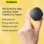 Casti Baseus Bowie WM01 TWS,  wireless, bluetooth 5.0, microfon - imagine 12