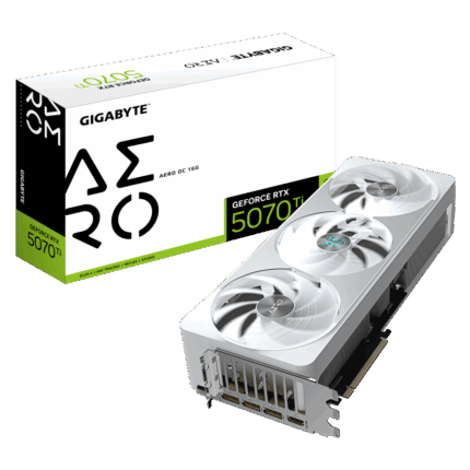 Placa Video GIGABYTE NVIDIA GEFORCE RTX 5070 TI AERO OC