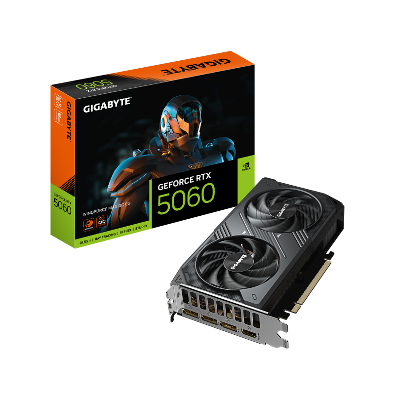 b112e9329de8e5253cdca97424d895f2.png Placa Video GIGABYTE GEFORCE RTX 5060 WINDFORCE MAX OC 8GB - imagine 1